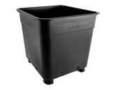 SQUARE BLACK POT 25 LTR THOR ECO